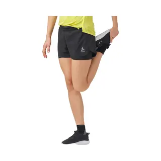 Odlo 2-in-1 Shorts Zeroweight 3 Inch - Black - Vrouwen - Maat L