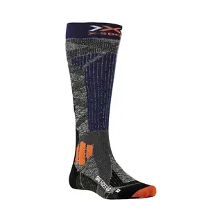 X Bionic Socken X-Bionic Ski Rider 4.0 Grau/blau/orange - 35-38