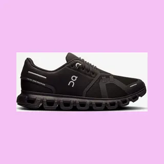 On Cloud 6 Damen-Sneaker, Schwarz/Schwarz, Eu-Größe 36
