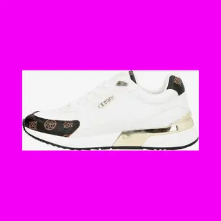 Guess Moxea Shoes White Black Gold Women - 40