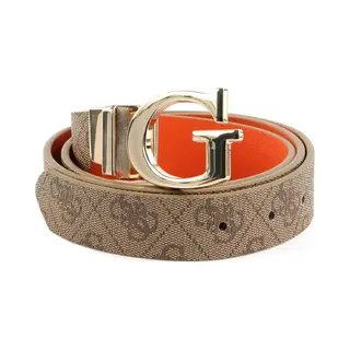 Guess, Damen, Gürtel, Verstellbarer Hosenbundgürtel, Schwarz, (M)