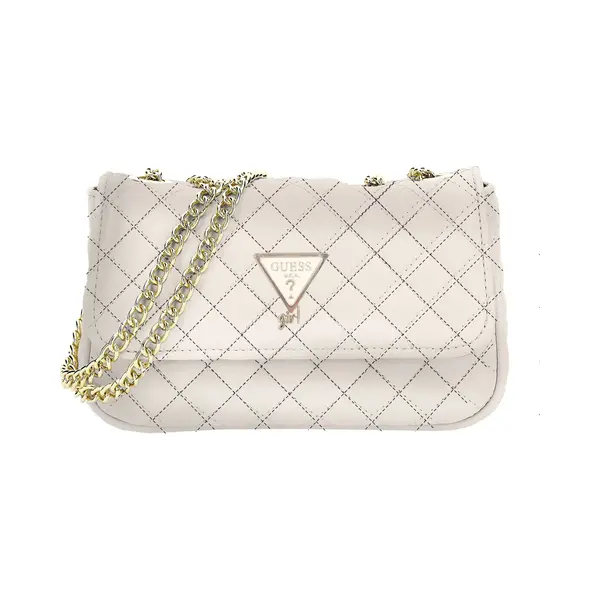Girl's Guess Girls Mini Convertible Crossbody Bag In Ivory (18.5cm) - Cream - Size, One Size, thumbnail