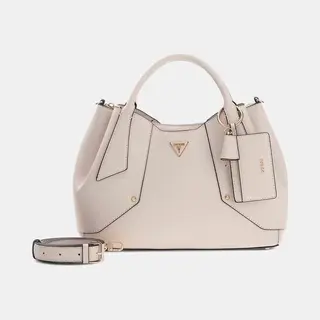 Guess, Damen, Handtasche, Darcy Girlfriend Satchel, Grau