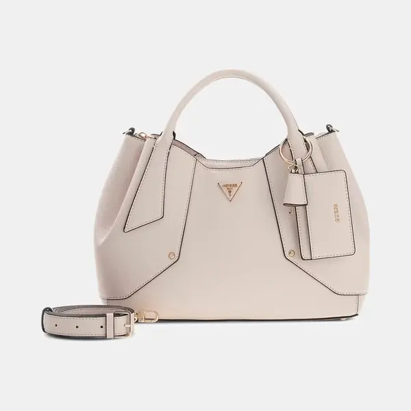 Guess, Damen, Handtasche, Darcy Girlfriend Satchel, Grau thumbnail