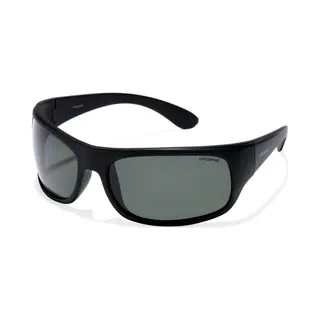 Polaroid Unisex 7886 Sonnenbrille, Schwarz (Black/Green), 66 Eu