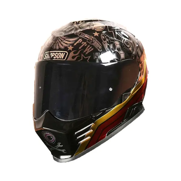 Simpson Venom Tattoo Helm - Maat Xl - thumbnail