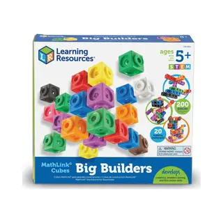 Learning Resources MathLink® Cubes Big Builders™