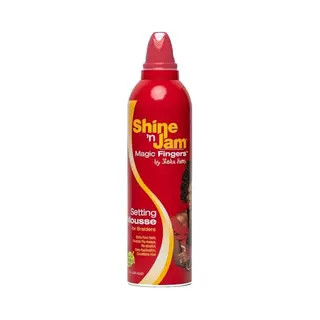 Ampro Shine 'N Jam Magic Fingers Vlechtenschuim, Extra Stevige Grip, 354 Ml