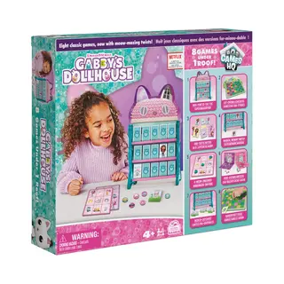 Spin Master Games Gabby's Poppenhuis - Spellenpakket met 8 spellen