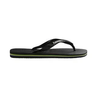 Havaianas Brasil Logo Weiblich Schwarz