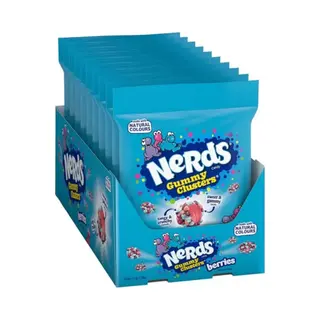 Nerds Gummy Clusters Berries – Zakjes 10×113 Gram