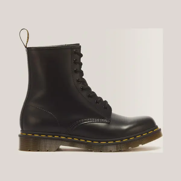 Dr. Martens 1460 Smooth Womens Black Leather Boots thumbnail