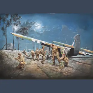 Italeri 510001356-1, 72 As.51 Horsa Mk.I/Ii Und Britische Fallschirm