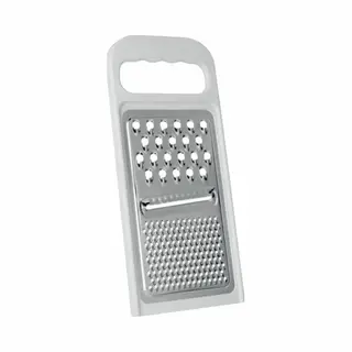 Metaltex - Handrasp 3 In 1 – Rasp – Rvs - Grof Fijn Raspen - Snijden – Kaasrasp – Groenterasp – Citroenrasp – Ergonomische Antislip Greep