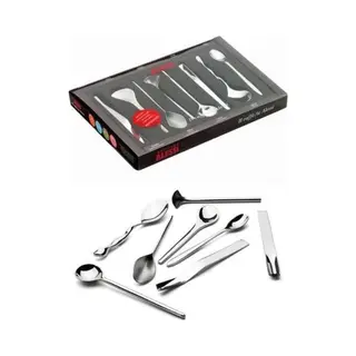 Alessi Il caffè Kaffeelöffel Edelstahl 8 Stk.