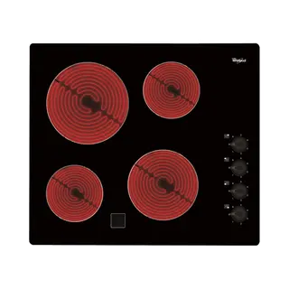 Whirlpool AKM9010NE Schwarz Integriert 58 cm Keramik 4 Zone(n)
