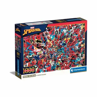Clementoni Impossible Spider-Man Puzzlespiel 1000 Stück(e) Comics