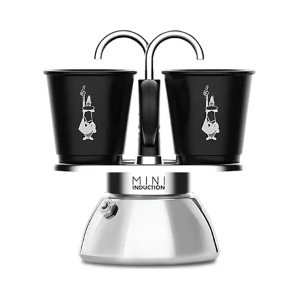 Bialetti 0007310 manuelle Kaffeemaschine Moka Topf Silber thumbnail