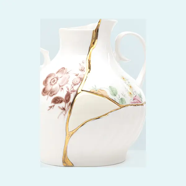 Porzellanvasen Kintsugi Vase 19 Cm thumbnail