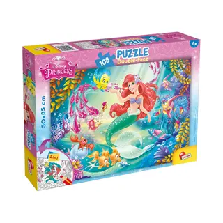 Lisciani - Puzzel - Disney De Kleine Zeemeermin - 108 Stuks