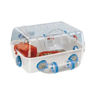 Ferplast Combi 1 Hamster Transparent, White