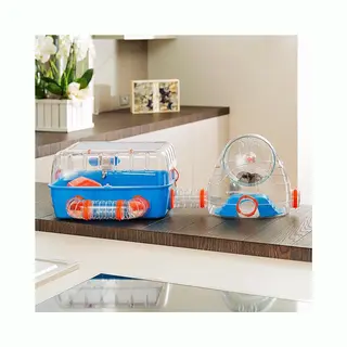Ferplast Combi 2 Hamster Blau, Transparent