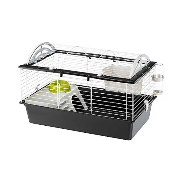 Ferplast Casita 80 Cavia Zwart, Wit thumbnail