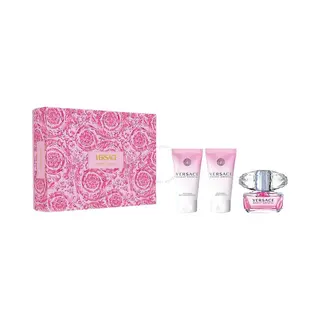 Versace Bright Crystal - Edt 50 Ml + Lozione Corpo 50 Ml + Gel Doccia 50 Ml (Edizione Natalizia)
