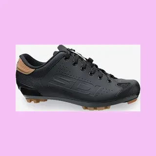 Sidi Mtb Dust Shoelace Mtb-Schuhe Schwarz/honigfarben - 44