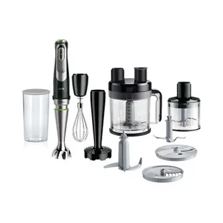 Braun MultiQuick 9 Mq 9187XLI 0,6 l Staafmixer 1200 W Zwart, Roestvrijstaal