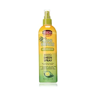 African Pride Olive Miracle Vapo Voor Haar, 355 Ml