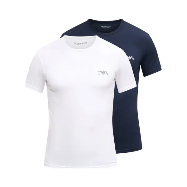 Emporio Armani Onderhemd Navy / Wit thumbnail