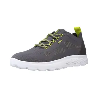 Geox Sneakers Laag 'Spherica' Limoen / Donkergrijs