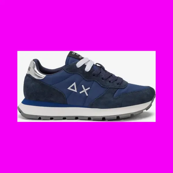 SUN68 Ally Damen Schuhe Gold Silber Marineblau - 38 thumbnail