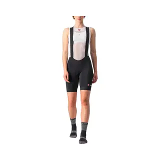 Castelli Endurance Damen Trägerhose Schwarz - L