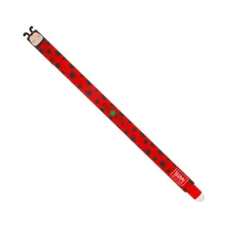 Legami Gelschreiber Legami Löschbarer Gel Stift Ladybug Marienkäfer Get Lucky Schreibfarbe