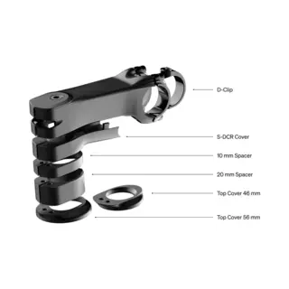 Vorbau Deda Superbox Dcr Stem & S-Dcr System, Pob Finish