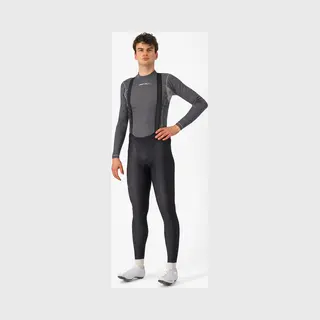 Castelli Espresso-Lätzchen Für Herren, Rennrad, Atmungsaktiv, Mit Sitzpolster Auf Profi-Ebene, Für Gravel-Biking Und Rennen, Schwarz , M
