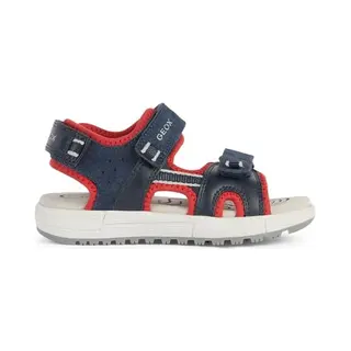 Geox Junior J Sandal Alben Boy Sandals Navy/Red 35_Eu