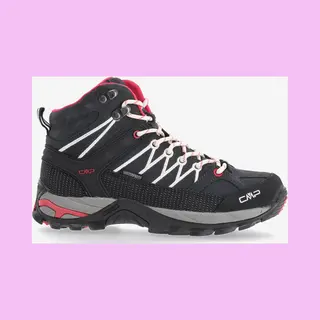 Cmp Wandelschoenen Rigel Mid Dames Suède Antraciet/roze Maat 36