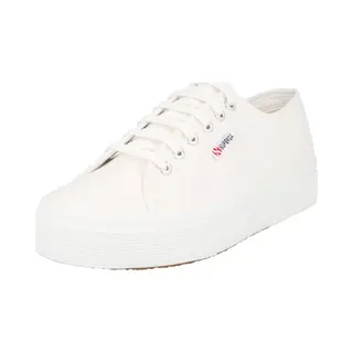 Superga 2740 Platform - Volwassenen - Kleur, Wit/beige - Maat, 41