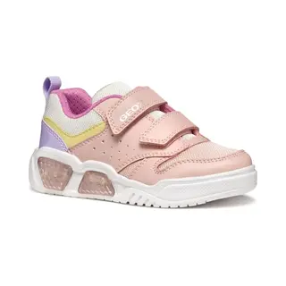 Geox Illuminus Tieners Sneakers - Roze/Multicolor - Maat 31