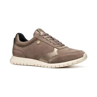 Geox Sukie 2.0 Dames Sneakers - Bruin/Zand - Maat 38