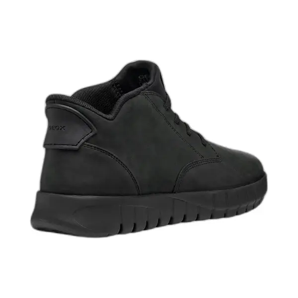 Geox Sneakers Hoog 'Flextride Plus' Zwart thumbnail