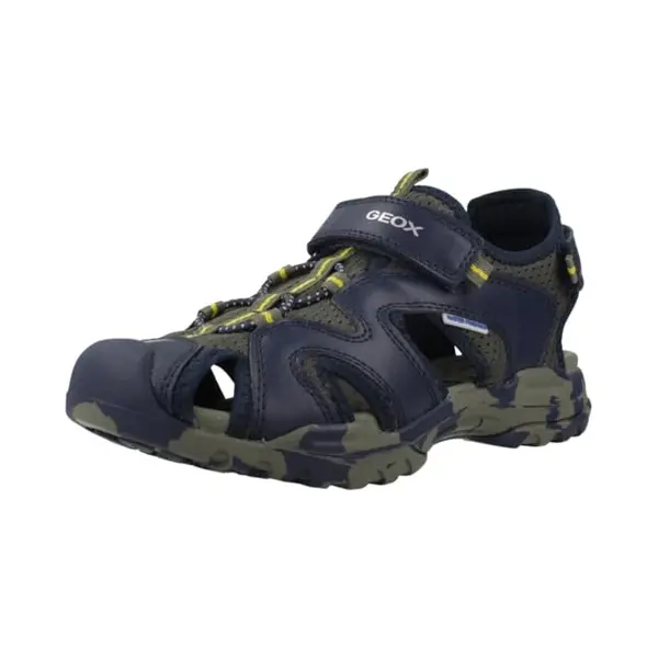 Geox J Borealis Boy C Sandal, Navy/Military, 30 Eu thumbnail