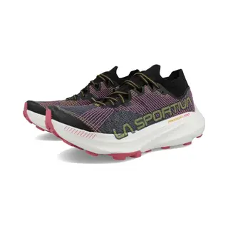 La Sportiva Prodigio Pro Damen Trailrunningschuhe Marineblau/rosa/gelb - 38.5