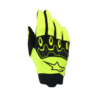 Alpinestars Full Bore V2 Motocross Handschuhe, Neon-gelb/schwarz, M