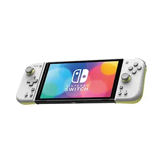 Hori Split Pad Compact Grijs, Geel Gamepad Analoog/digitaal Nintendo Switch
