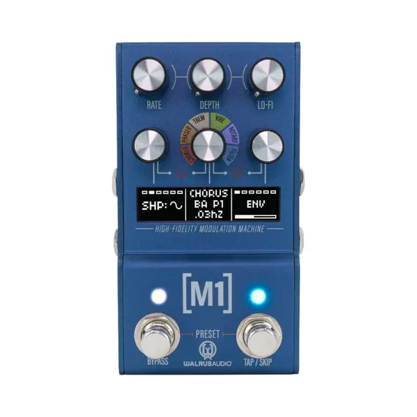 Walrus Audio Mako M1 Mkii High-Fidelity Modulation Machine - Multi-effect Unit Voor Gitaren thumbnail