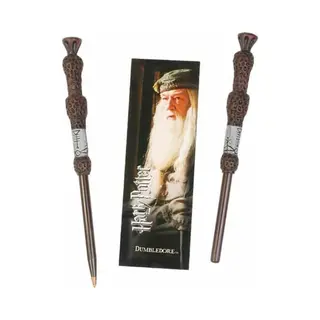 The Noble Collection Harry Potter Pen En Bladwijzerset Dumbledore Multicolours